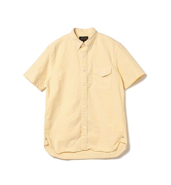 BEAMS PLUS「オックスフォード ショートスリーブ ボタンダウン シャツ」|シャツ・ブラウス|