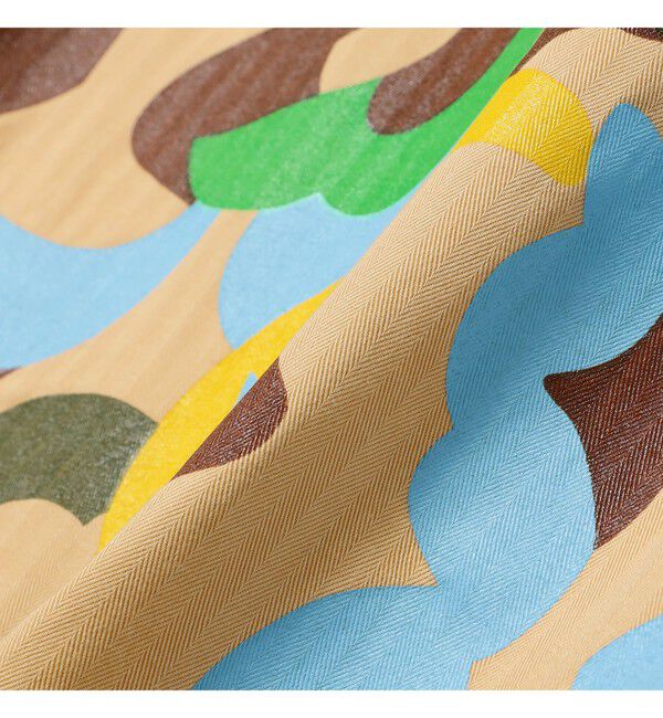 BEAMS PLUS「MIL-Shirt Supima Herringbone Big Camo Print」|シャツ・ブラウス|