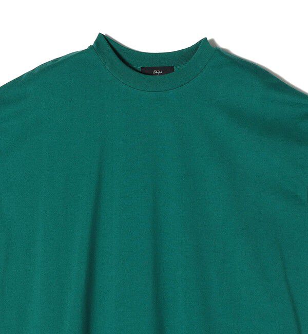 SHIPS for women「SHIPS Primary Navy Label: ニュー スヴィン コットン フレンチ スリーブ」|タンクトップ|