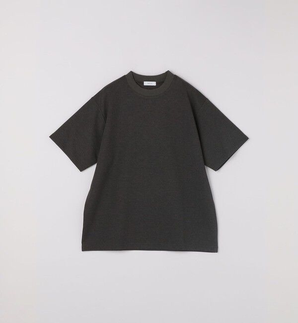SHIPS any「SHIPS any: デザイン リブ ハイゲージ ポンチ クルーネック Tシャツ◇」|Tシャツ・カットソー|