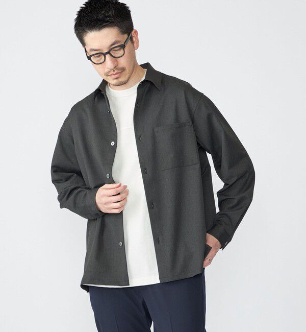 SHIPS「SHIPS: SMART MERINO(R) レギュラーカラー シャツ」|シャツ・ブラウス|