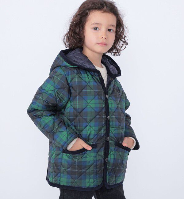 SHIPS KIDS「【SHIPS KIDS別注】LAVENHAM:120～140cm/キルティング ジャケット」|その他|