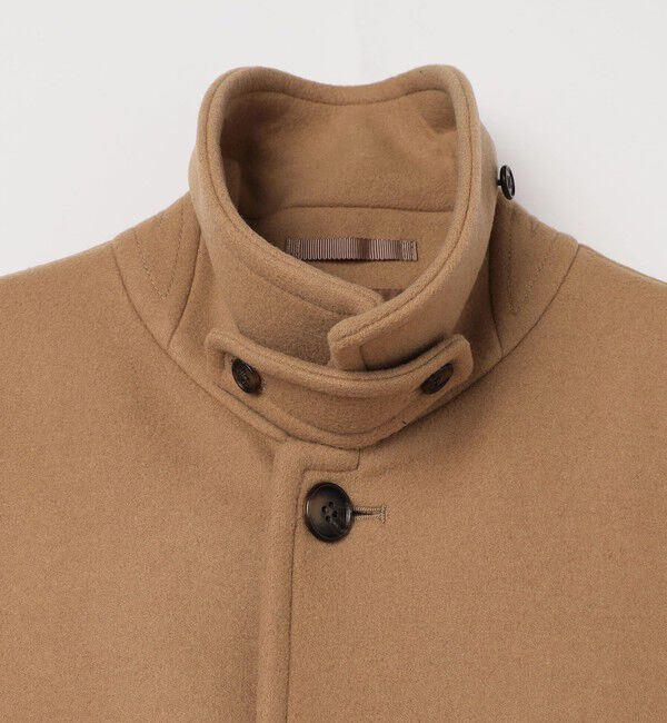 SHIPS any「PURE WOOL MELTON ステンカラー コート 26AW◆」|ステンカラーコート|