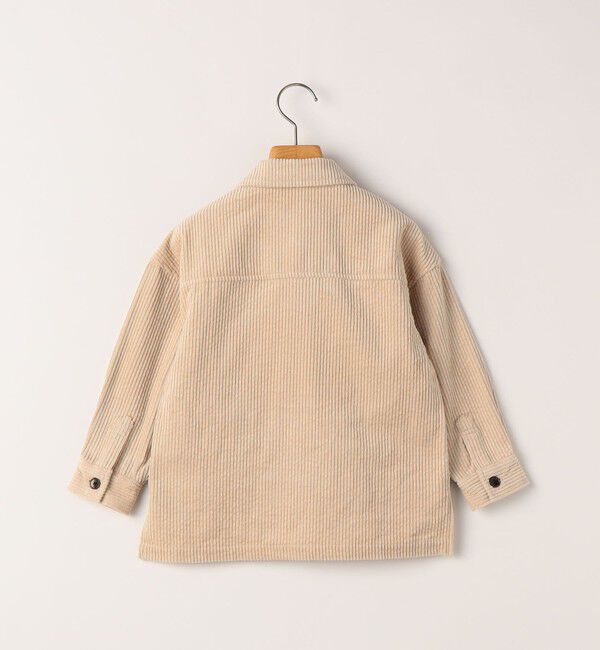 SHIPS KIDS「SHIPS KIDS:100～130cm /コーデュロイ シャツ アウター」|シャツ・ブラウス|