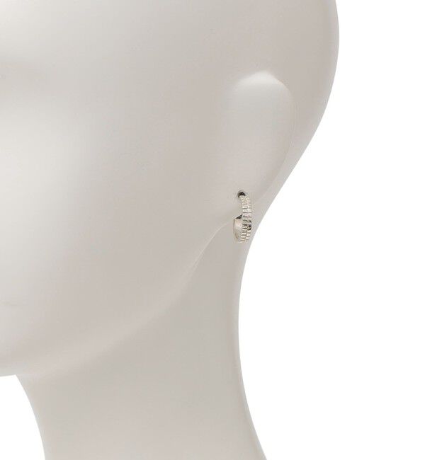 SHIPS for women「SHIPS Primary Navy Label:PATTERN HOOP PIERCE」|ピアス|