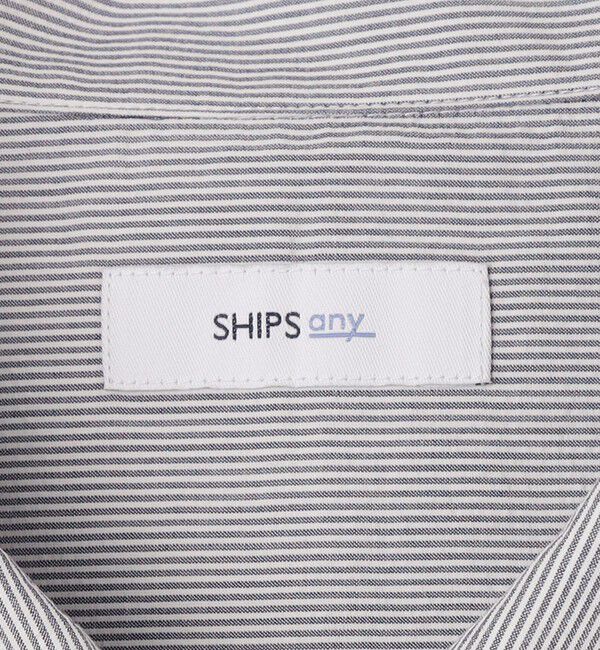 SHIPS any「SHIPS any:〈洗濯機可能〉ボイル スキッパー ハーフスリーブ プルオーバー シャツ◇」|シャツ・ブラウス|