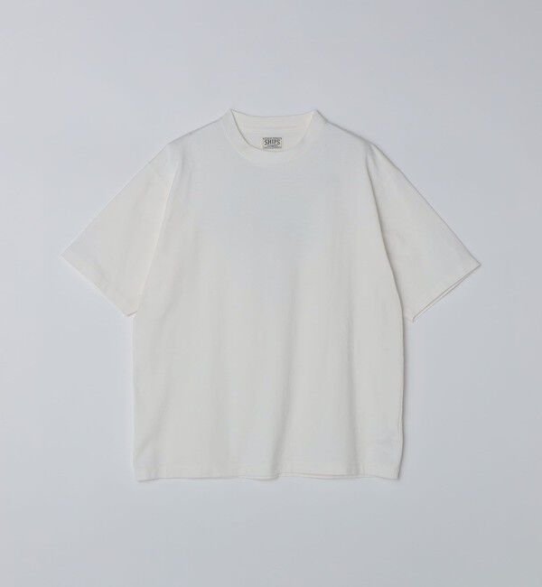 SHIPS「SHIPS: AUTHENTIC コットン プリント Tシャツ」|Tシャツ・カットソー|ホワイト系