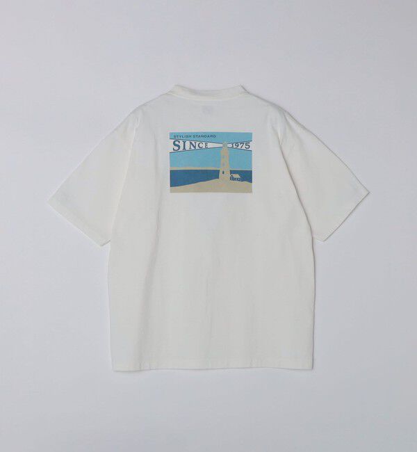 SHIPS「SHIPS: AUTHENTIC コットン プリント Tシャツ」|Tシャツ・カットソー|