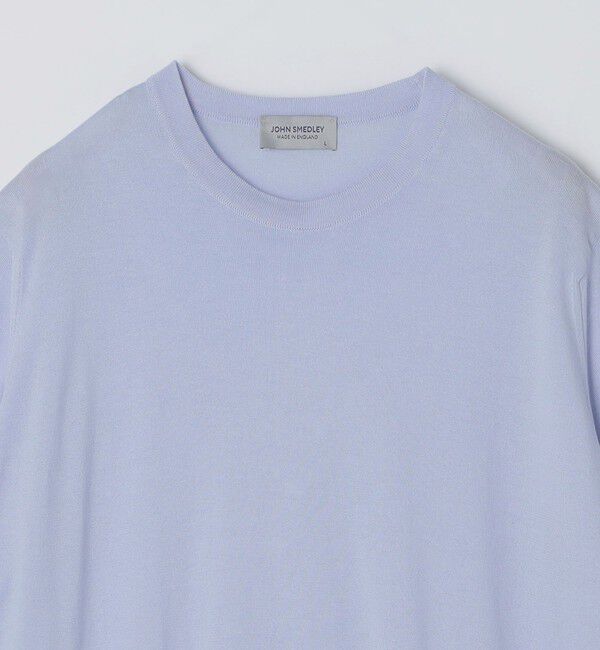 SHIPS「JOHN SMEDLEY: KEMPTON シーアイランド コットン ニット Tシャツ」|Tシャツ・カットソー|