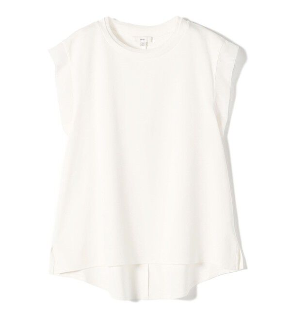 SHIPS for women「〈手洗い可能〉チュール コンビ フレンチ プルオーバー」|Tシャツ・カットソー|