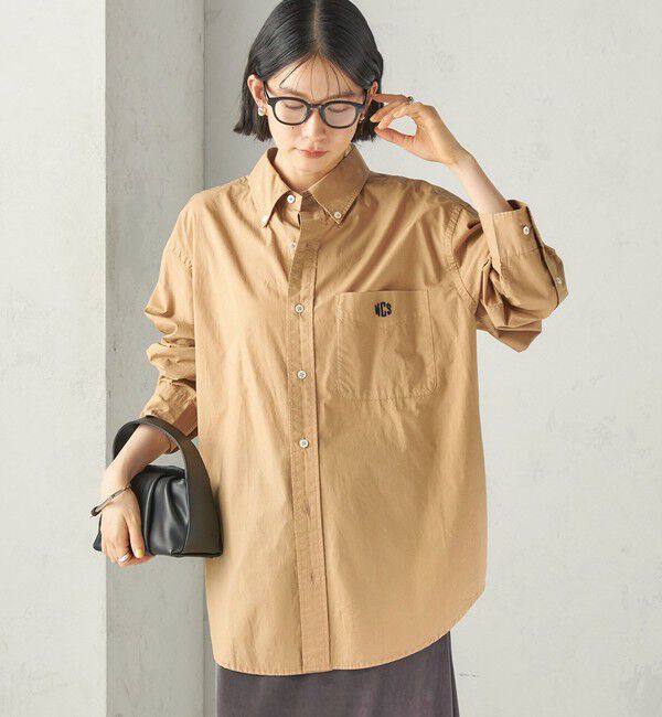 SHIPS for women「SHIPS NINE CASE:〈洗濯機可能〉製品染め シャツ」|シャツ・ブラウス|