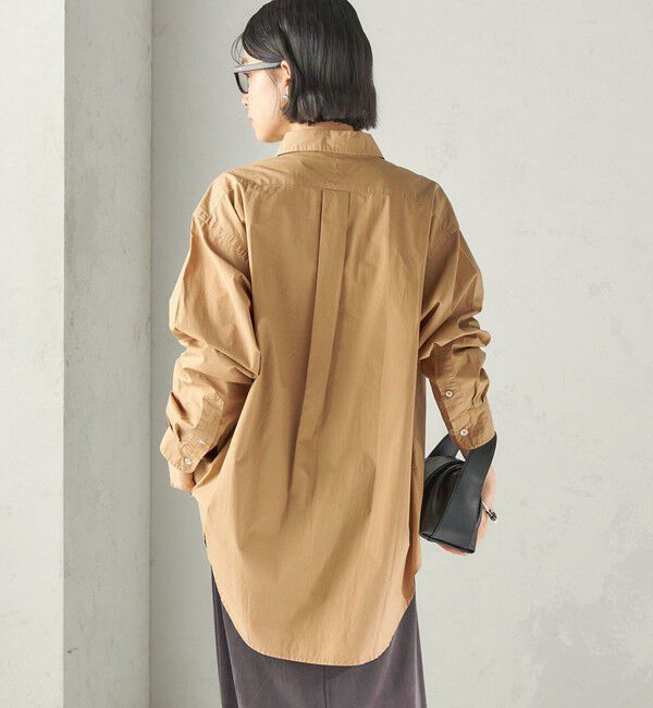 SHIPS for women「SHIPS NINE CASE:〈洗濯機可能〉製品染め シャツ」|シャツ・ブラウス|