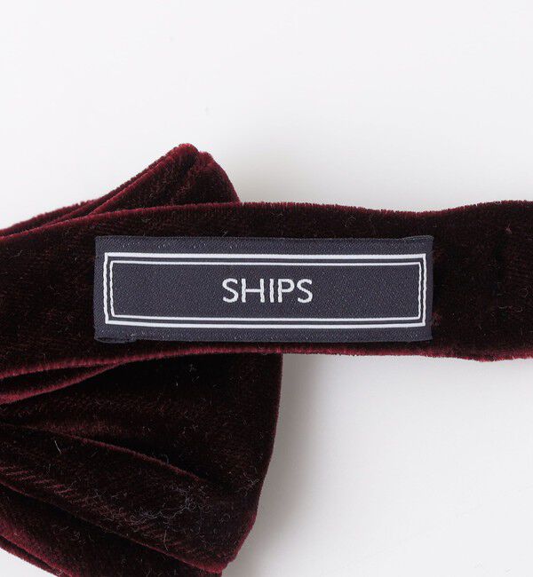 SHIPS「SHIPS: ベルベット ボウタイ」|ネクタイ・蝶ネクタイ|