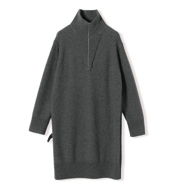 SHIPS for women「《予約》〈手洗い可能〉ウール カシミヤ ハーフジップ ワンピース」|ワンピース|