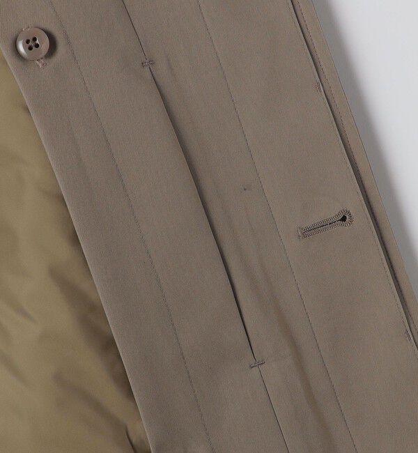 SHIPS「〈撥水加工〉シンサレート ライナー付き VENTILE(R) コットン ステンカラー コート」|ステンカラーコート|