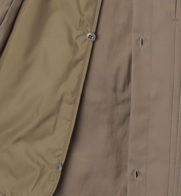 SHIPS「〈撥水加工〉シンサレート ライナー付き VENTILE(R) コットン ステンカラー コート」|ステンカラーコート|