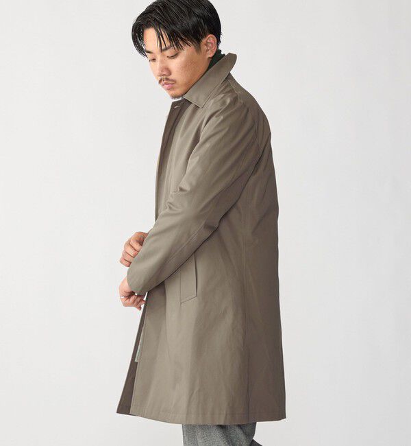 SHIPS「〈撥水加工〉シンサレート ライナー付き VENTILE(R) コットン ステンカラー コート」|ステンカラーコート|