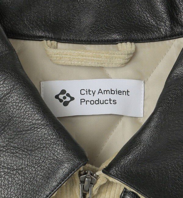 SHIPS「City Ambient Products: コーデュロイ ウエスタン ジップ ブルゾン」|ブルゾン・スタジャン|