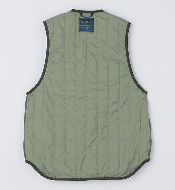 SHIPS「【SHIPS別注】LAVENHAM: STUDIO GILET PIGMENT」|ダウンベスト・ベスト|