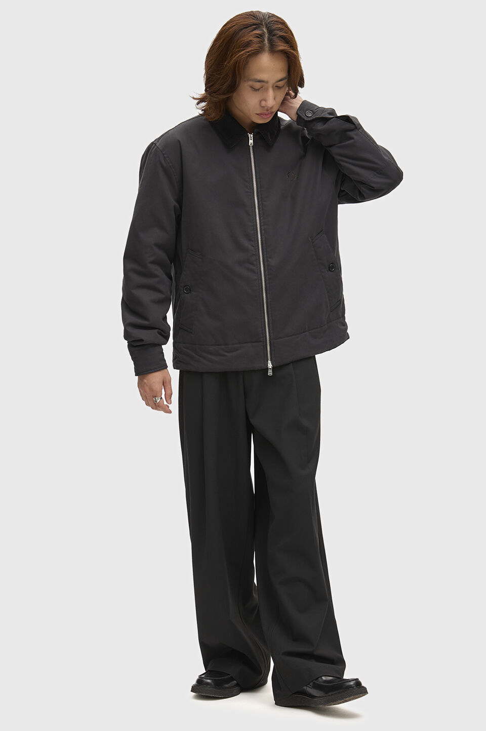 FRED PERRY 「FRED PERRY／Cotton Caban Jacket／コットンカバンジャケット」|ブルゾン・スタジャン|