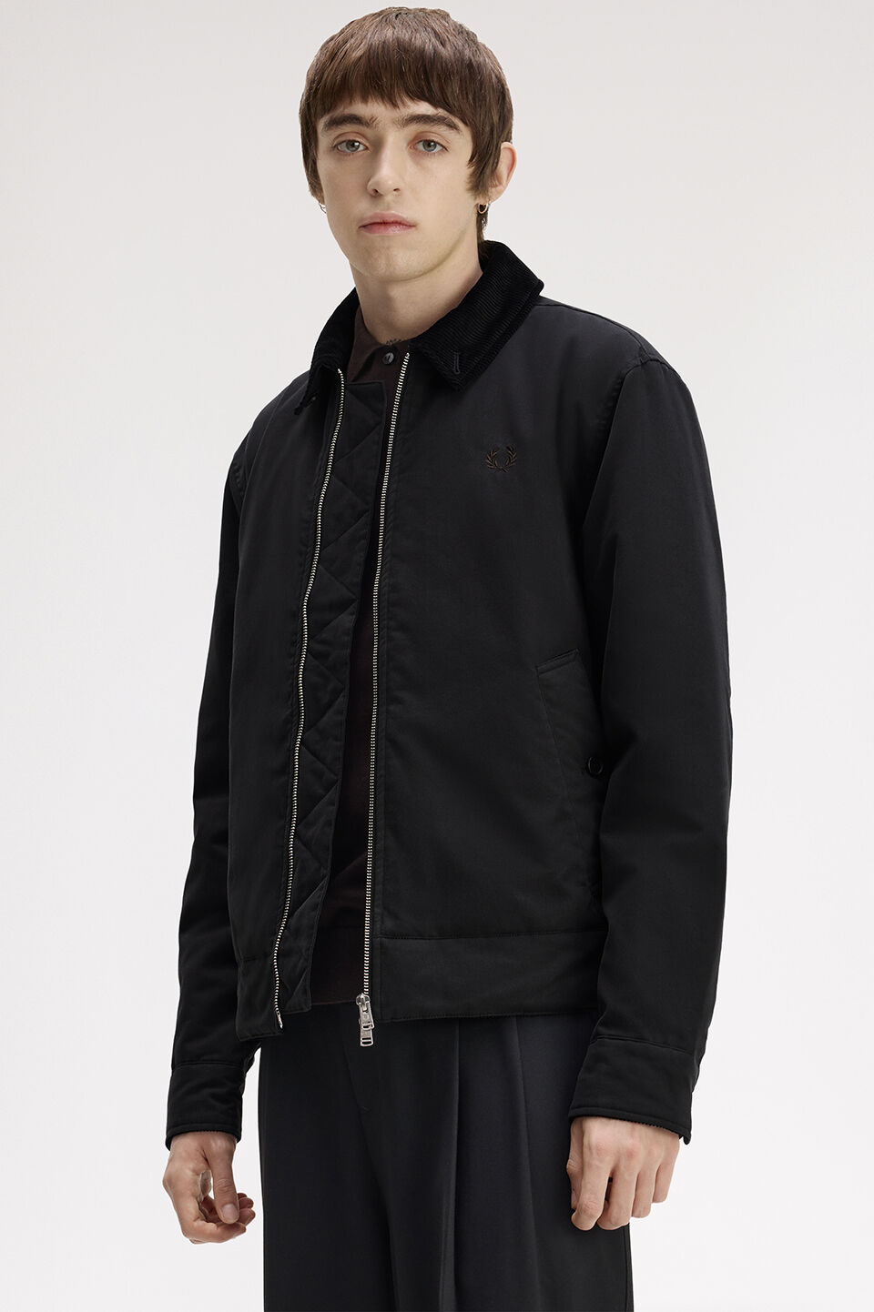 FRED PERRY 「FRED PERRY／Cotton Caban Jacket／コットンカバンジャケット」|ブルゾン・スタジャン|