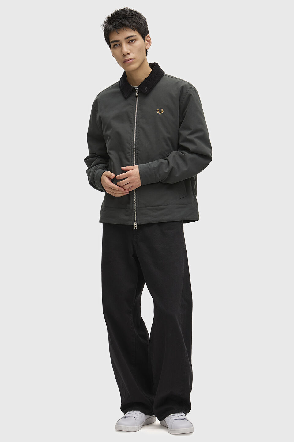 FRED PERRY 「FRED PERRY／Cotton Caban Jacket／コットンカバンジャケット」|ブルゾン・スタジャン|