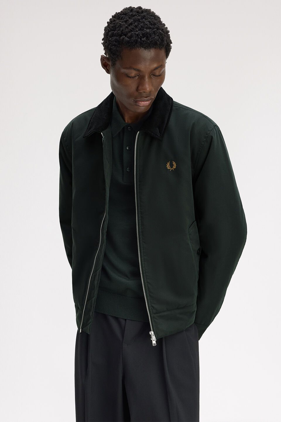 FRED PERRY 「FRED PERRY／Cotton Caban Jacket／コットンカバンジャケット」|ブルゾン・スタジャン|