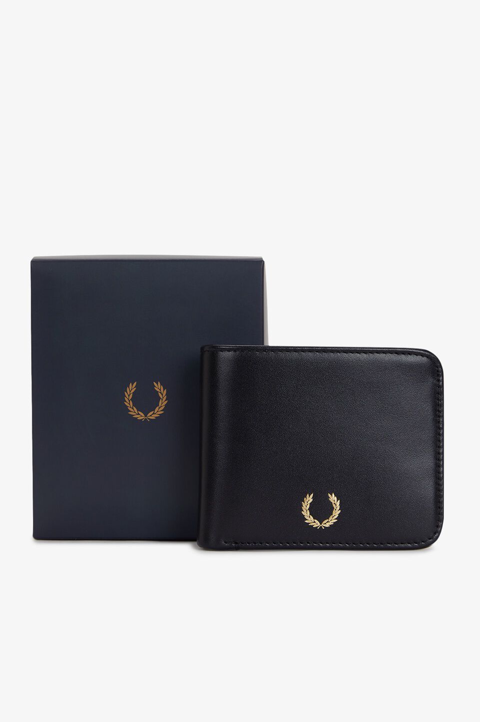 FRED PERRY 「FRED PERRY／Smooth Leather Billfold Wallet／スムースレザー二つ折り財布」|財布|