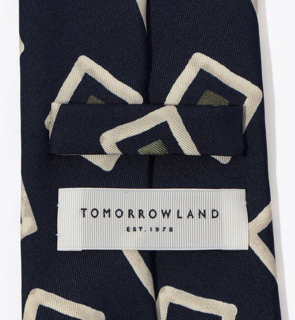 TOMORROWLAND GOODS「TOMORROWLAND シルクプリント 小紋柄ネクタイ」|ネクタイ・蝶ネクタイ|