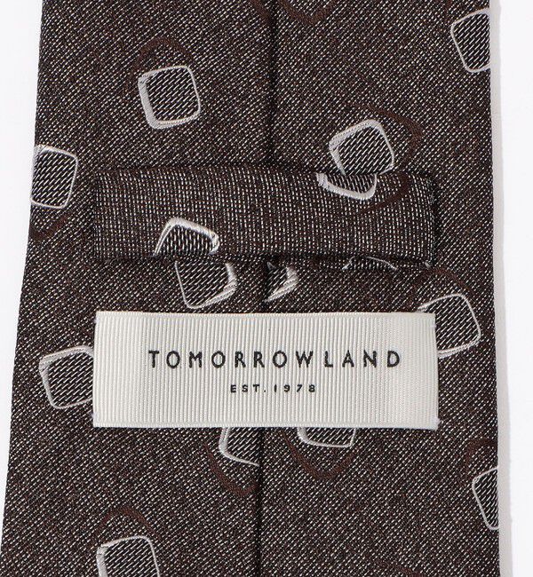 TOMORROWLAND GOODS「TOMORROWLAND シルクジャガード 小紋柄ネクタイ」|ネクタイ・蝶ネクタイ|