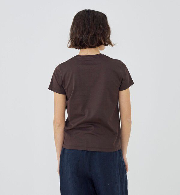 GALERIE VIE「ファインコットン クルーネックプルオーバー」|Tシャツ・カットソー|