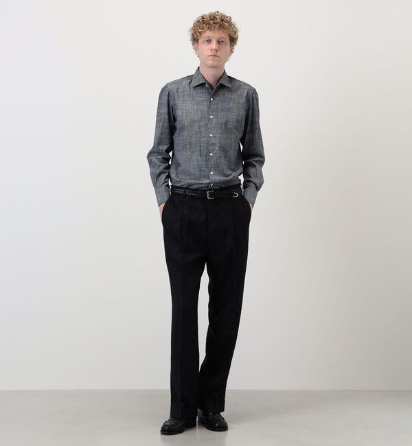 TOMORROWLAND BUYING WEAR「【別注】Maria Santangelo Marcello コットンシャンブレー ワンピースカラーシャツ」|シャツ・ブラウス|