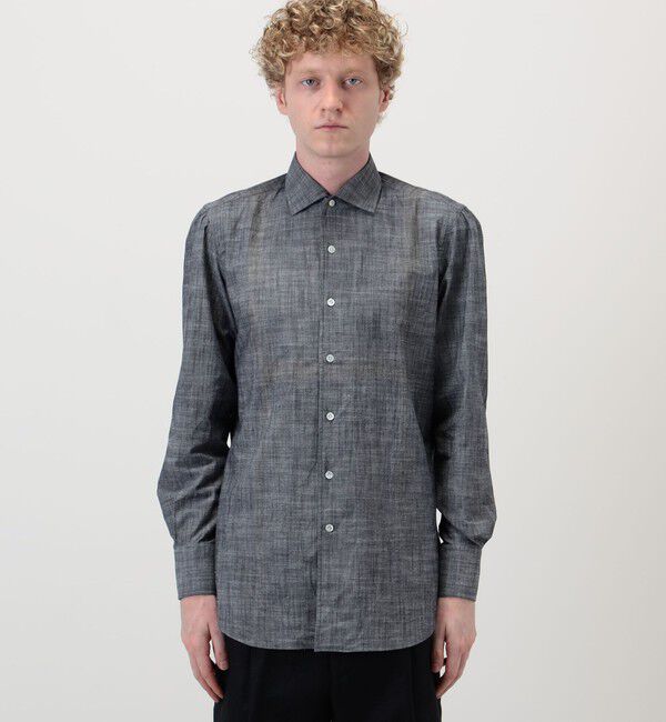 TOMORROWLAND BUYING WEAR「【別注】Maria Santangelo Marcello コットンシャンブレー ワンピースカラーシャツ」|シャツ・ブラウス|