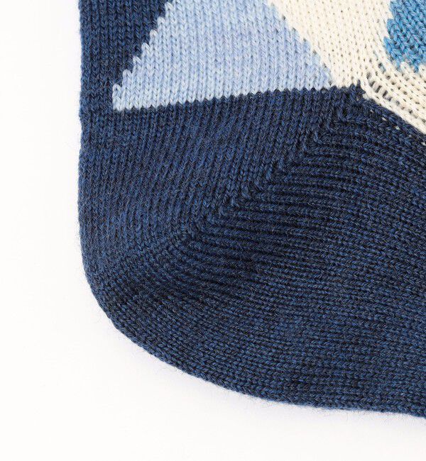 TOMORROWLAND GOODS「【別注】BRESCIANI ウール ジオメトリックソックス」|ソックス|