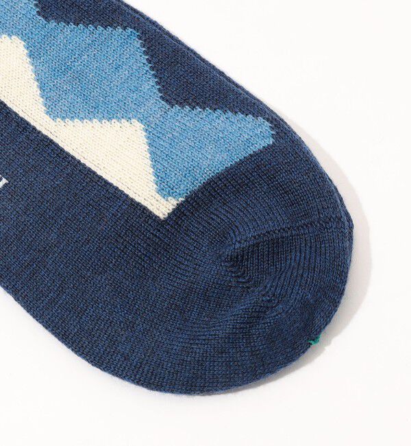TOMORROWLAND GOODS「【別注】BRESCIANI ウール ジオメトリックソックス」|ソックス|