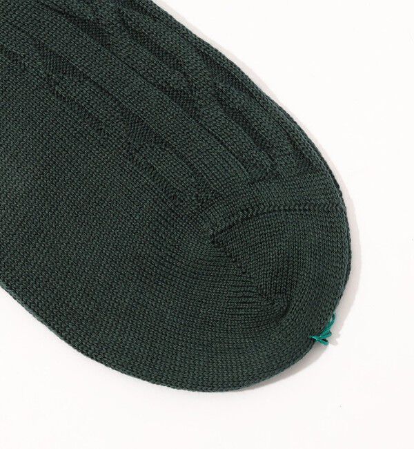 TOMORROWLAND GOODS「【別注】BRESCIANI ウール ケーブルソックス」|ソックス|