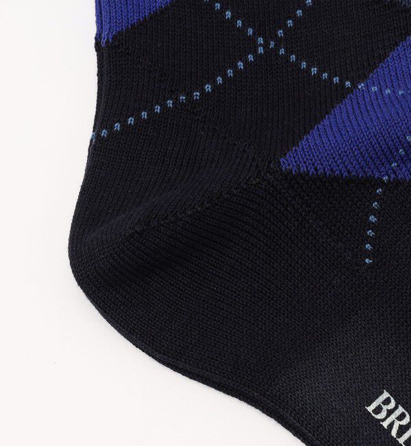 TOMORROWLAND GOODS「【別注】BRESCIANI コットン アーガイルソックス」|ソックス|