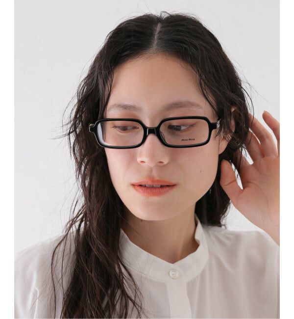 EYETHINK「MIU MIU 01YVF16K1O153 Optical」|メガネ|