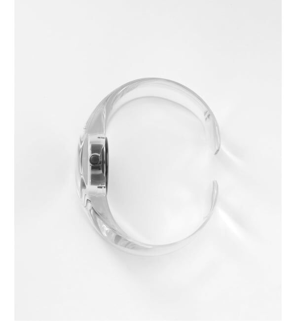 HIROB「Web限定 ISSEY MIYAKE O NY0W007 Clear black」|腕時計|