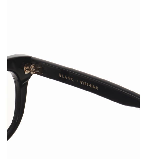 EYETHINK「BLANC.. 別注 ET001  BLACK ex Optical」|メガネ|