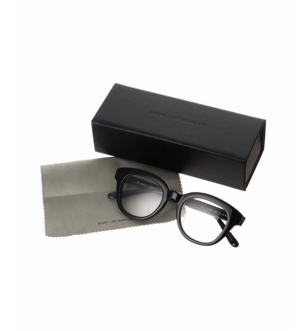 EYETHINK「BLANC.. 別注 ET001  BLACK ex Optical」|メガネ|
