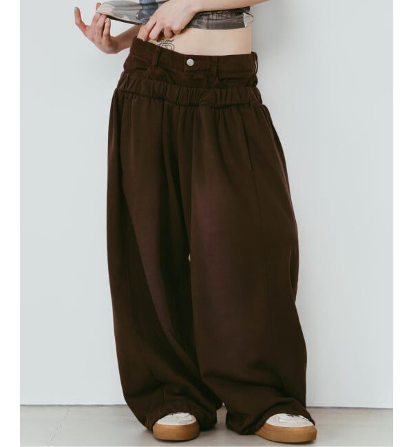 JOINT WORKS「Knuth Marf / クヌースマーフ double-layer sweatpants」|その他|