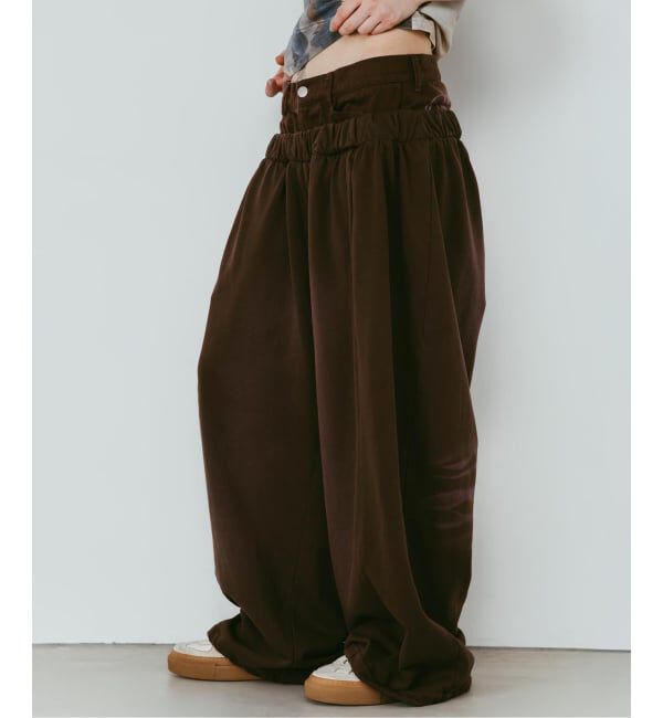 JOINT WORKS「Knuth Marf / クヌースマーフ double-layer sweatpants」|その他|