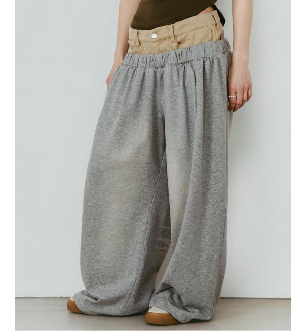 JOINT WORKS「Knuth Marf / クヌースマーフ double-layer sweatpants」|その他|