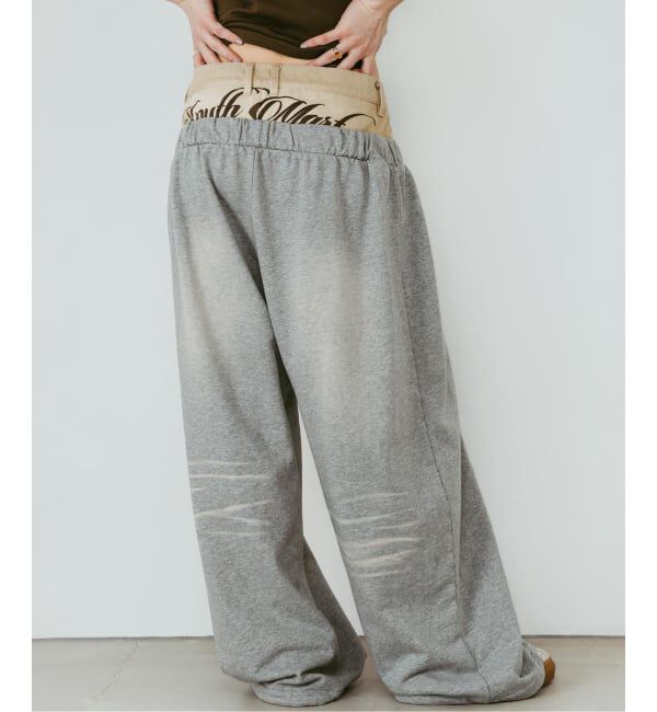 JOINT WORKS「Knuth Marf / クヌースマーフ double-layer sweatpants」|その他|