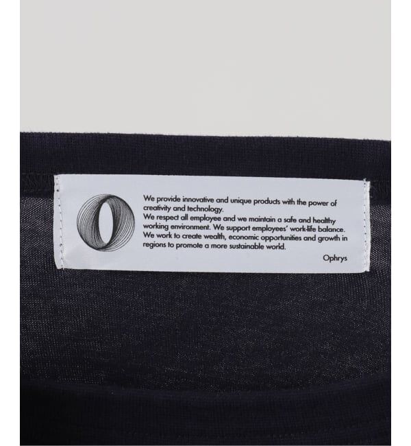 SLOBE IENA「Ophrys/オフリス VAX17780 Tee OP26SS03」|Tシャツ・カットソー|