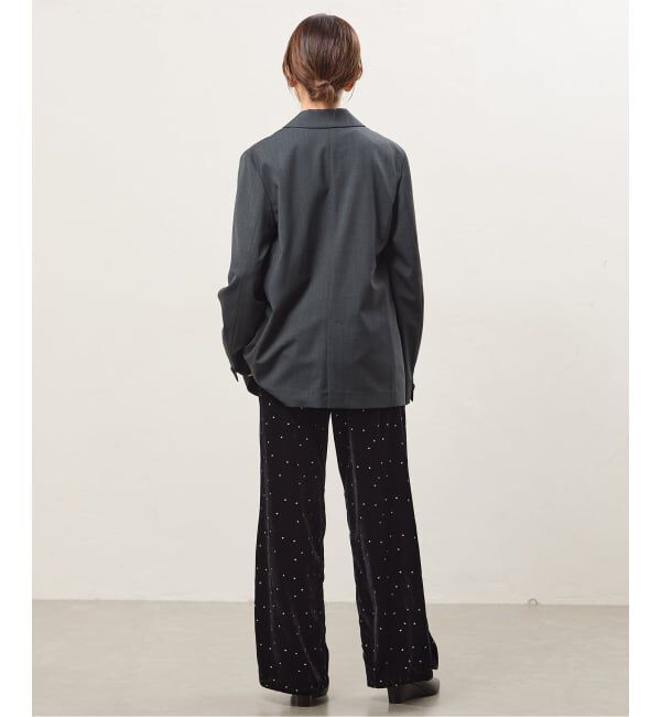 IENA「COUTURE D'ADAM/クチュールドアダム Stardust Glitter パンツ 26AW-220」|その他|