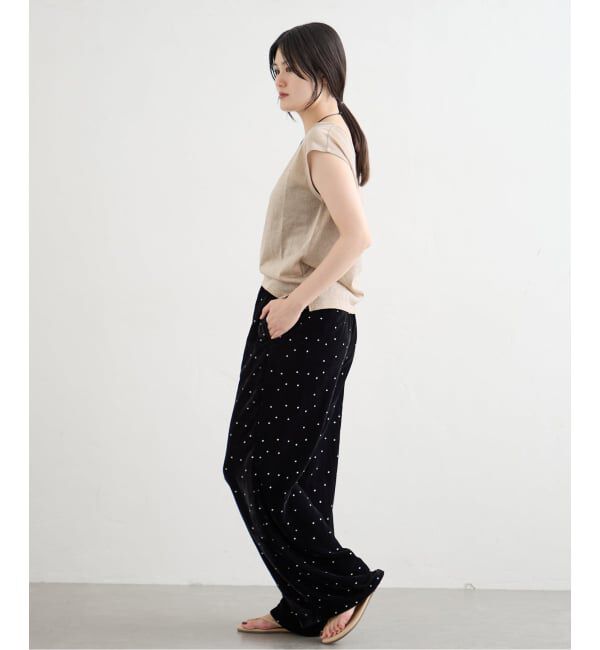 IENA「COUTURE D'ADAM/クチュールドアダム Stardust Glitter パンツ 26AW-220」|その他|