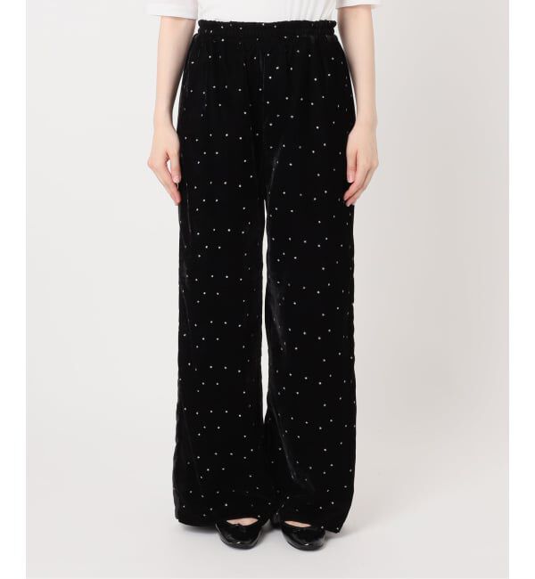 IENA「COUTURE D'ADAM/クチュールドアダム Stardust Glitter パンツ 26AW-220」|その他|