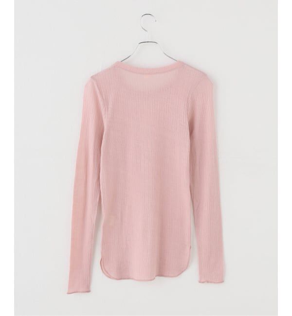 IENA LA BOUCLE「TOURNON トゥルノン WOOL YORYU クルーネックプルオーバー」|Tシャツ・カットソー|